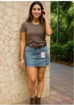 FALDA SHORT DRILL DAMA