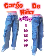 CARGO DE NIÑA JEANS - Imagen 2