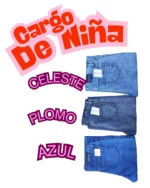 CARGO DE NIÑA JEANS - Imagen 3