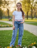 CARGO DE NIÑA JEANS